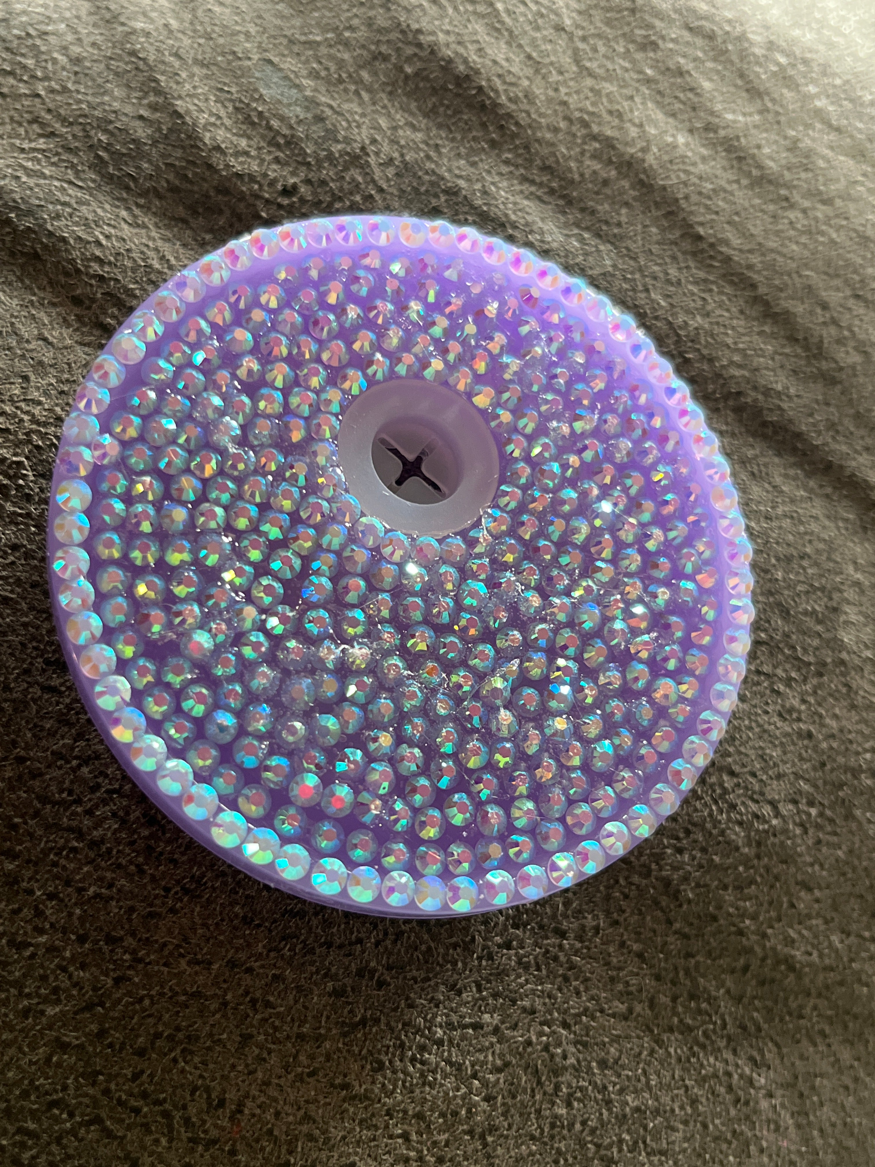 Rhinestone lids