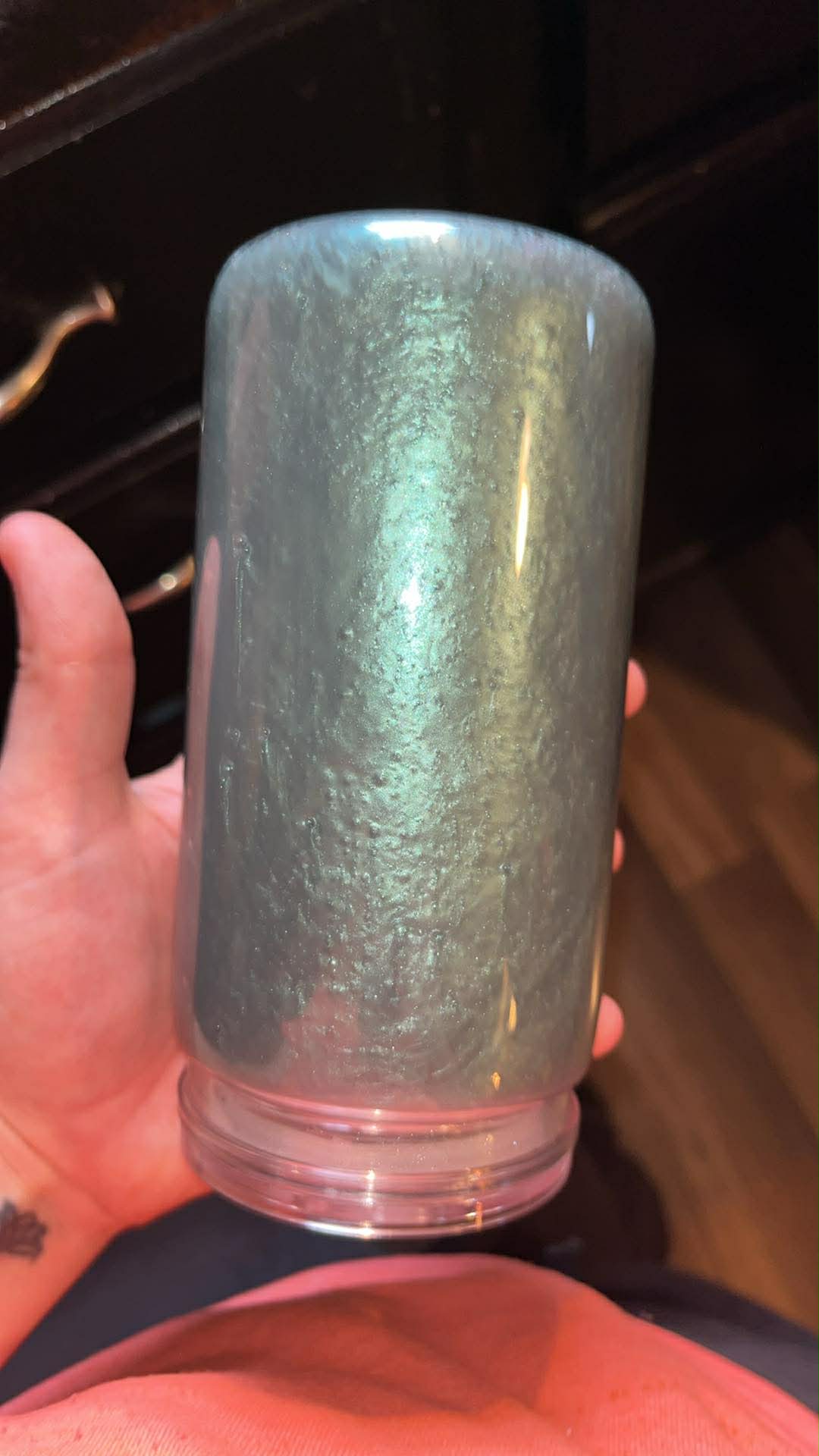 16 oz green mica